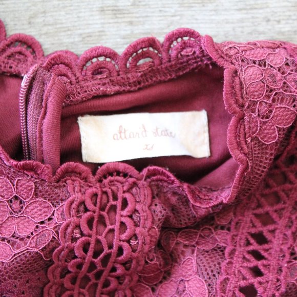 Altar'd State - Maroon Dress - Picture 5 of 6